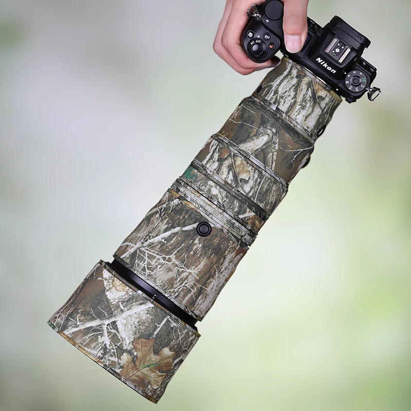 CHASING BIRDS camouflage lens coat for NIKON Z 600mm F6.3 VR S waterproof and rainproof lens protective cover 600 lens cover