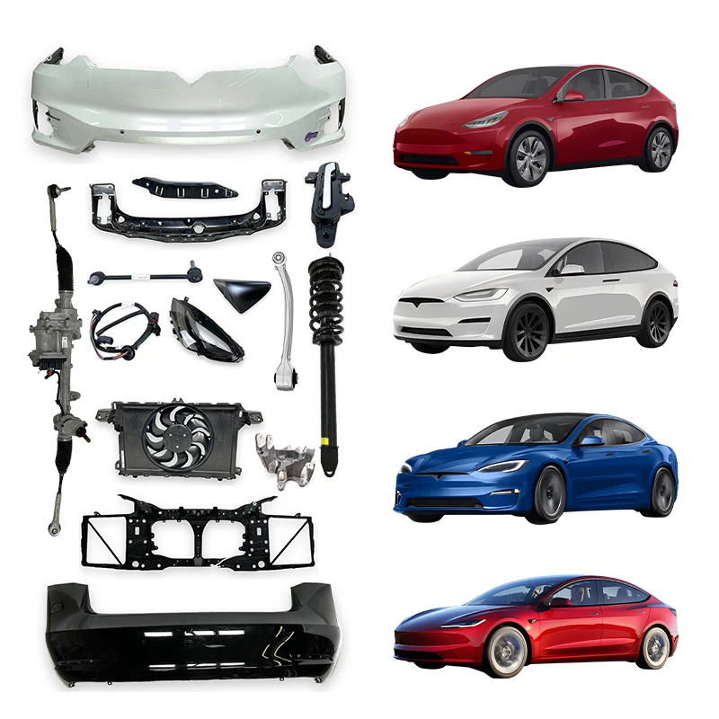 

Для Fauci Авто Body Kit для Tesla Model 3 Y X S Авто Body Kit Решетка переднего бампера Боковая юбка Крылья Дверные фары Колеса