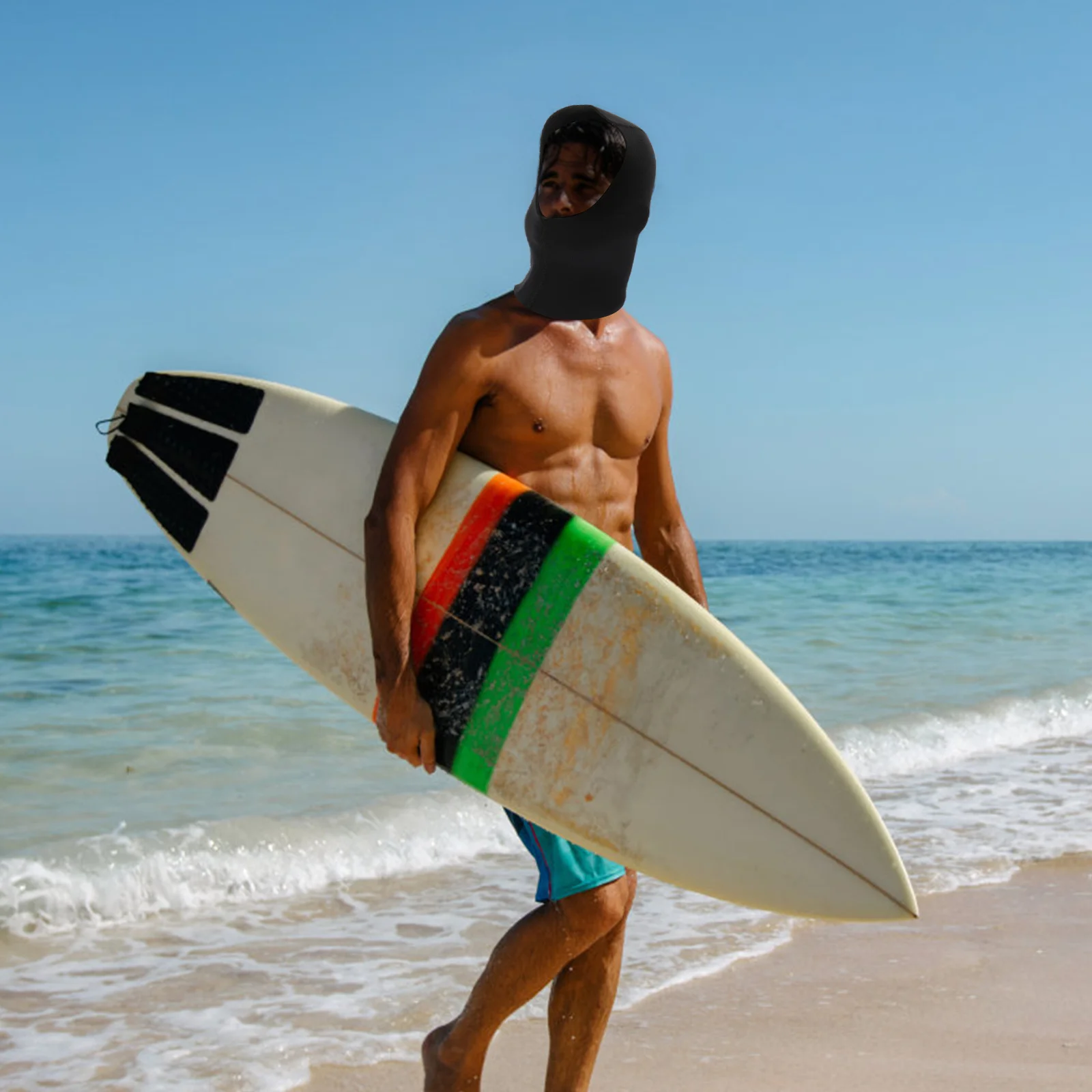 الغوص هود الأشعة فوق البنفسجية حماية قبعة الغطس الدافئة عالية تمتد دائم الرياضات المائية غطاء رأس غطاء الغوص هود