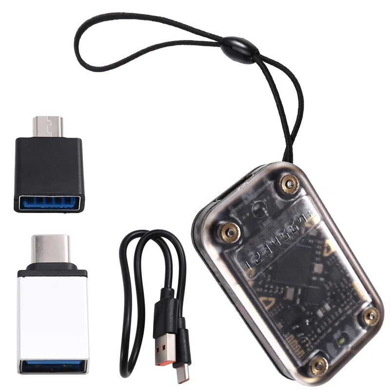 

SUNRI-Chameleon Ultra V2.0 RFID Smart Chip Reader Emulator 125Khz 13.56Mhz Card Decode NFC Duplicator With Restart Functionality