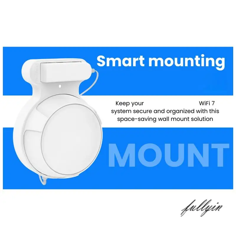 

Настенное крепление для полного маршрутизатора для TP-Link Deco BE23/BE25/BE3600/BE5000 Wi-Fi 7, настенное крепление для домашней системы Wi-Fi, 2 шт.