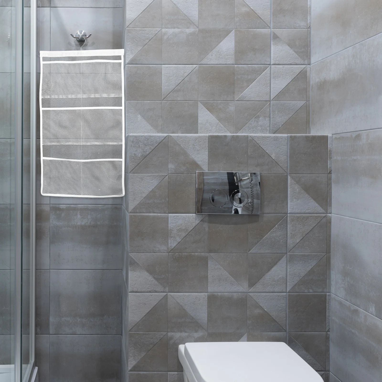 

1Pcs Bathroom Caddy Mesh Bag Hanging 6 Pockets Shower Organizer Quick Dry Storage Bag for Toiletries Family Bathroom Accessories