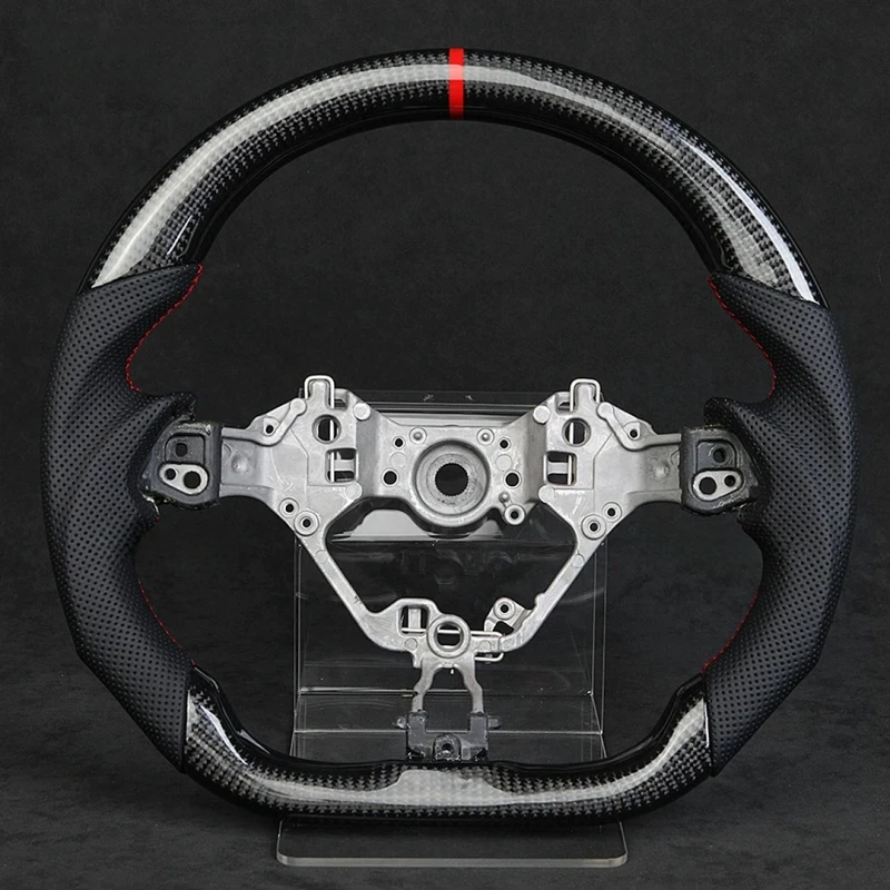 Carbon Fiber Car Steering Wheel Fit For Subaru BRZ STT STI WRX for Toyota 86 2017-2020 Steering Wheel Car Accessories