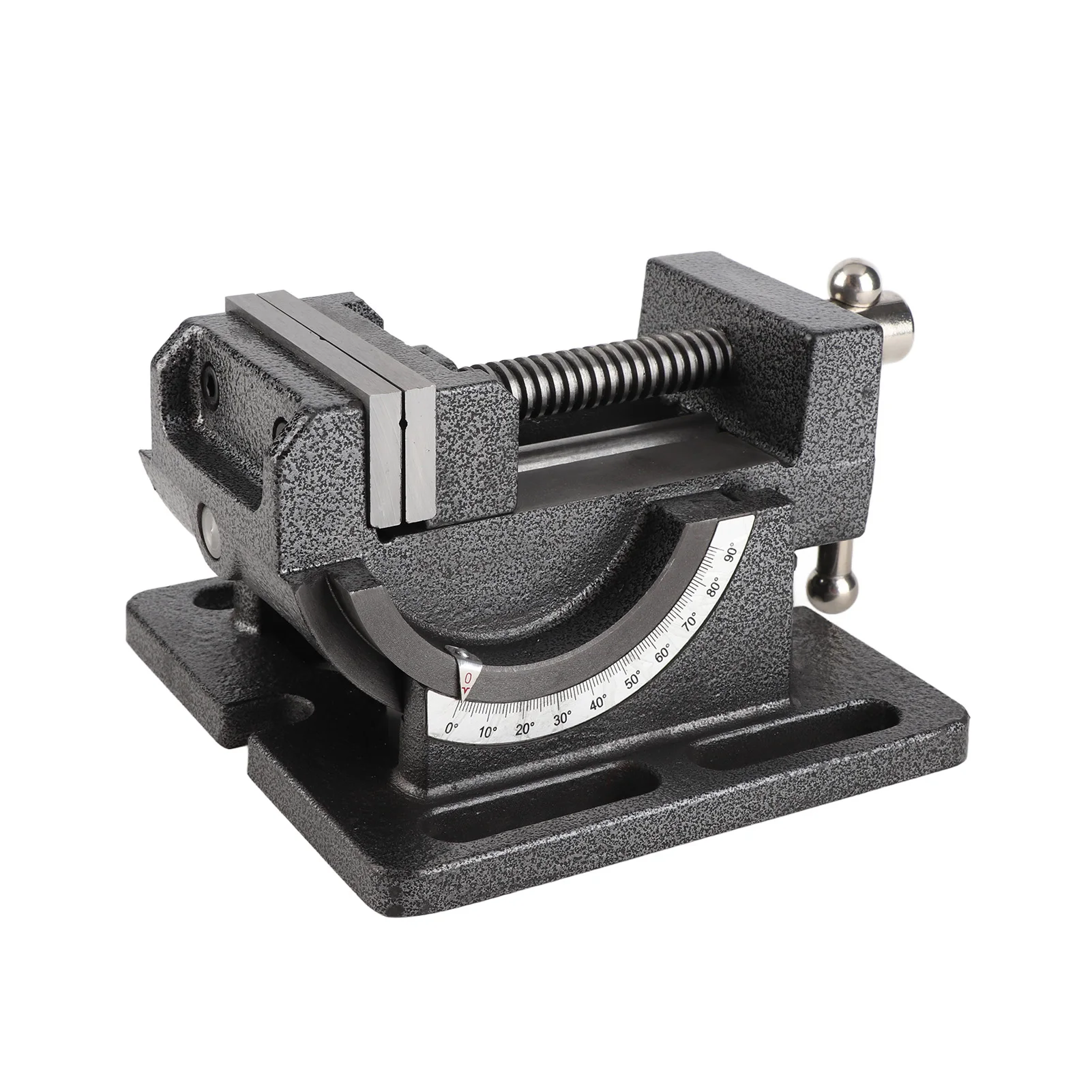

Clamp‑On Vise Woodworking Vice Drill Press Vise Cast Iron Body Corrosion‑Resistant Hardware Accessory 3‑Inch Tiltable Vise