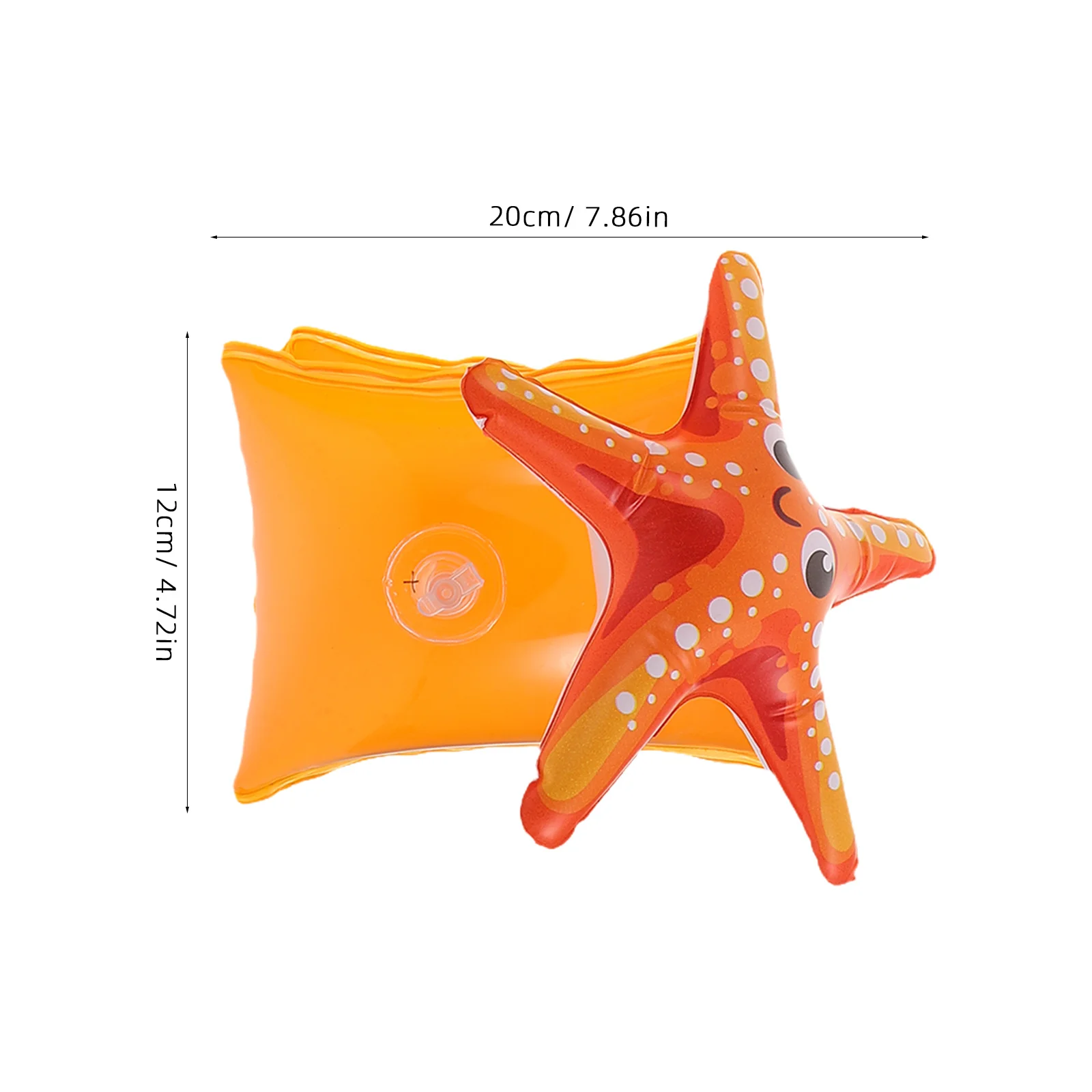 1pcs 1 Pair Inflatable Swim Armbands Cartoon Thickened Arm Floaties For Swimming Pool Water Activities Learning