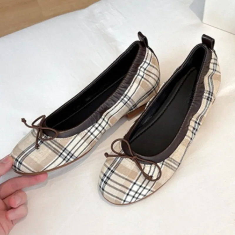 zapatos-planos-retro-color-caqui-con-diseno-a-cuadros-para-mujer-con-lazo-decorativo-pliegues-elasticos-estilo-mary-jane-con-tacon-interno-elevado-zapatos-casuales-comodos