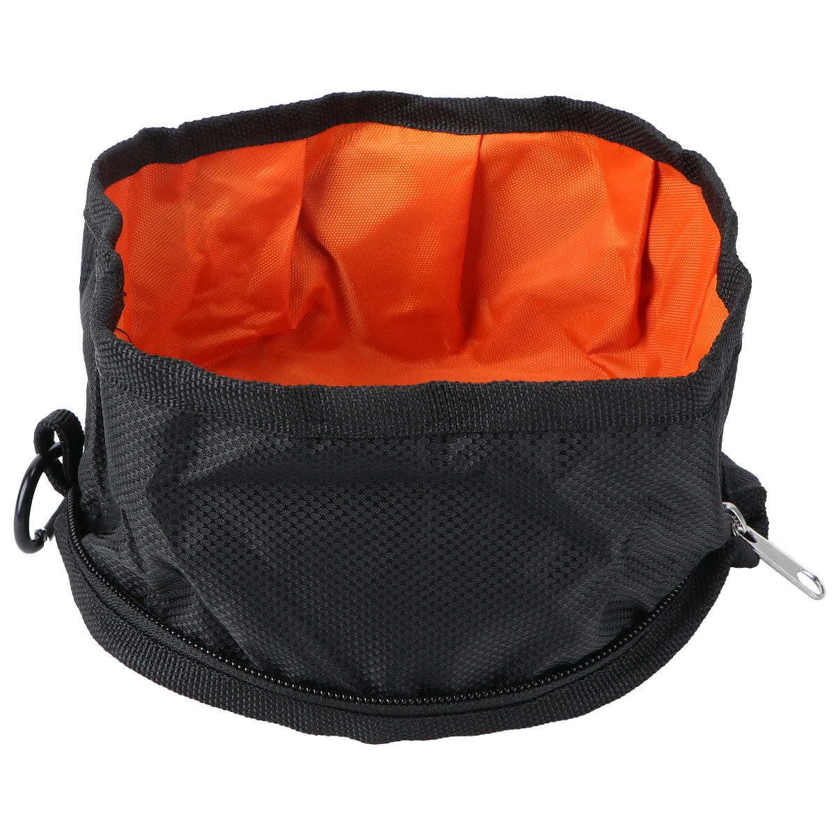 

Compact Grey 19x19cm Polyester Pet Bowl Foldable Travel Food Water Dish for Dogs Cats Outdoor Use Pet Food Bowl