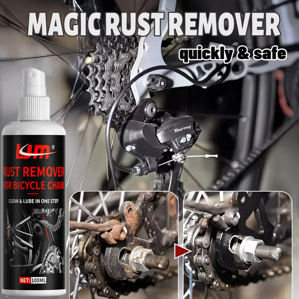 Grease Waterproof Bike - 100ml Bike Chain Cleaner Degreaser Spray