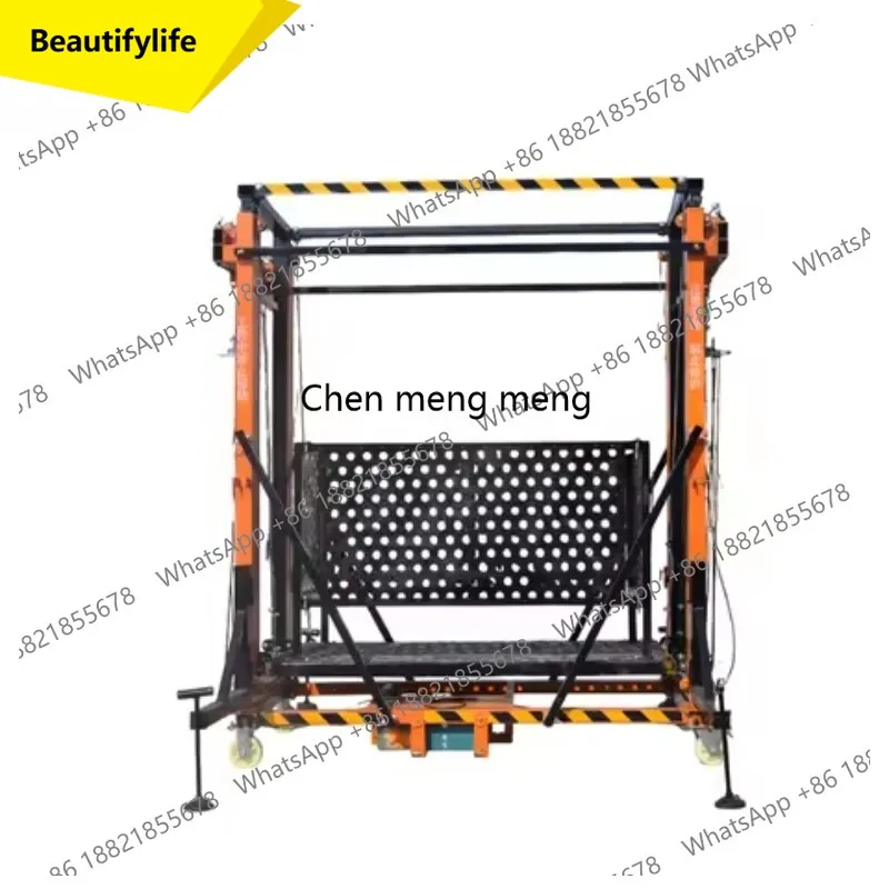 A55 CE Certified Electric Scaffolding With Safety System 500KG Capacity Automatic Control For Building Maintenance Work