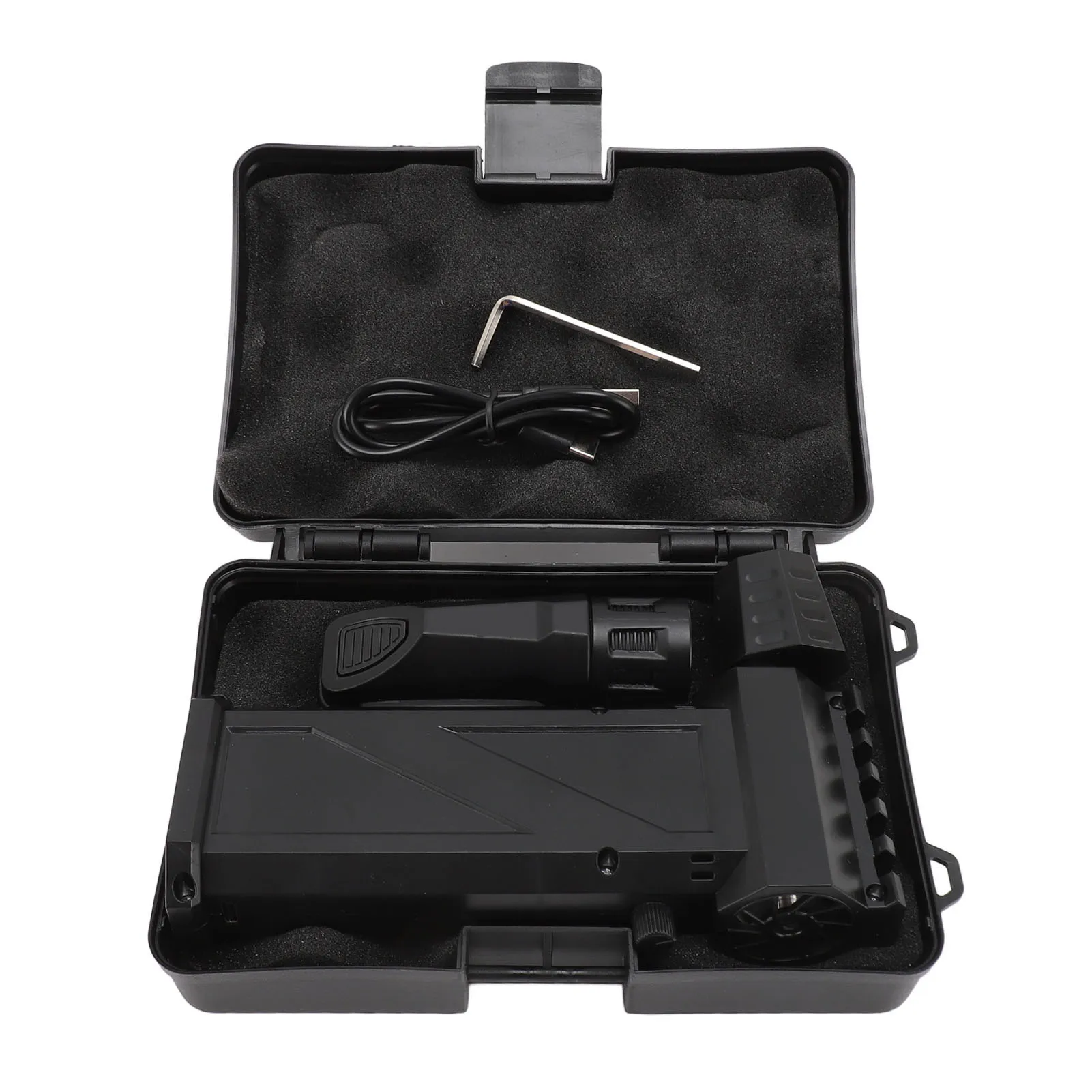 Blower Fan Mini Blower 300000RPM Electric High Temperature Resistant Type C Fast Charging Detachable Flashlight for Sofas