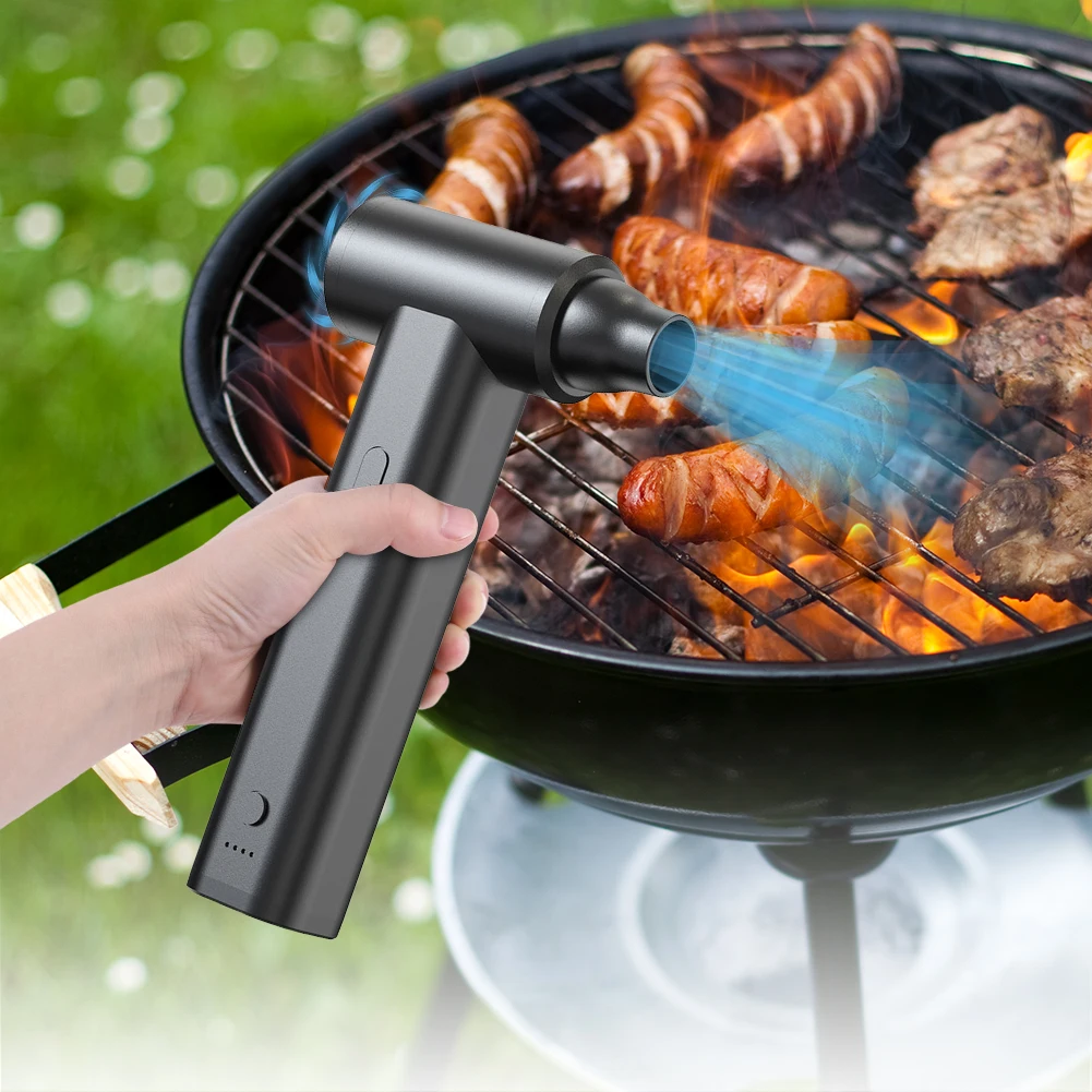 

2 в 1, воздуходувка и пылесос 120000PRM, беспроводной воздуходувка, USB перезаряжаемый компьютерный пылесос, комплект для чистки клавиатуры