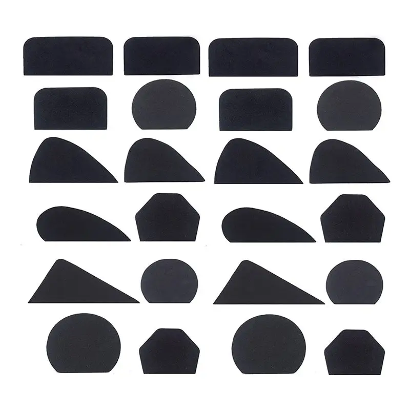 COFA 24 PCS Pottery Mug Handle Molds for Clay, Mug Handle Forms Clay Tool to Shape Pottery Mug Handle