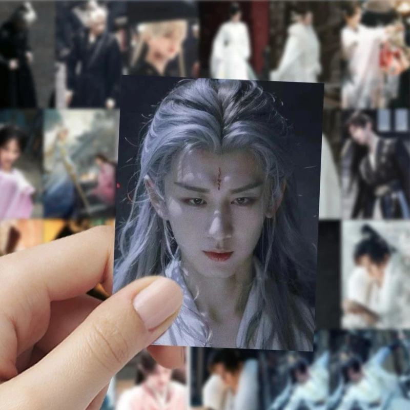 

60 шт./компл. Cheng Yi Li Yitong Guo Junchen ТВ-меч и любимые драматические стебли, материалы для ручного счета, чашка для ноутбука, телефон, наклейка «сделай сам»