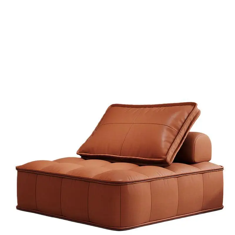 

Tofu block single sofa lazy bedroom idle minimalist square combination tatami