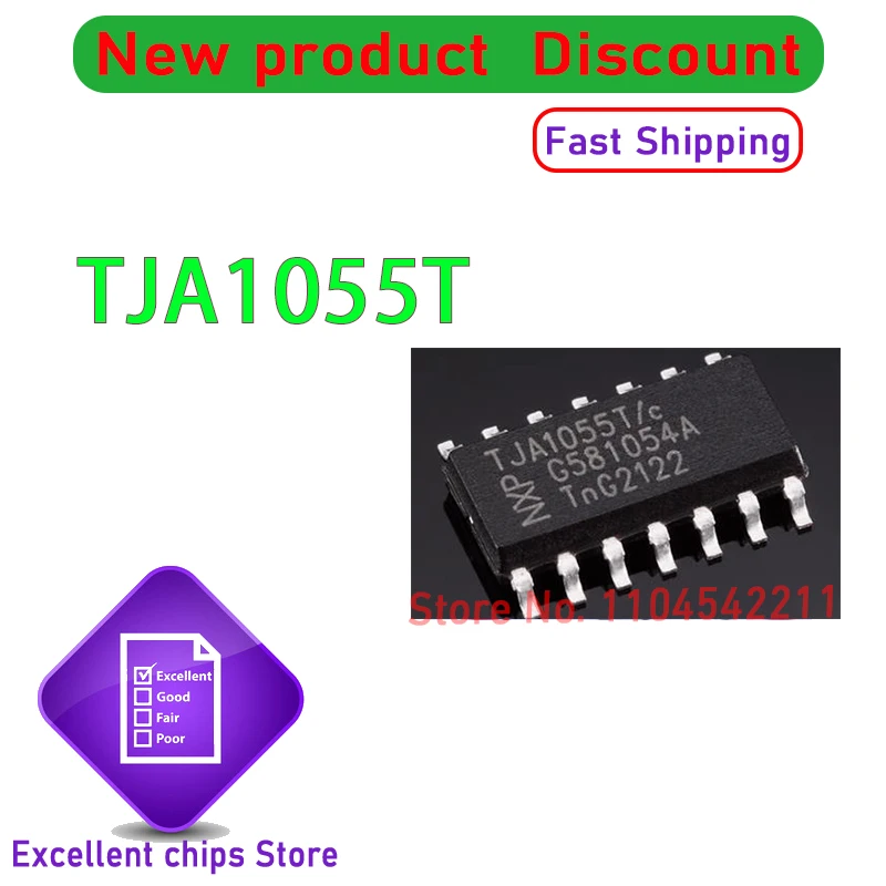 

(10-20 шт.) 100% новый чип TJA1055T TJA1055 TJA1055T/C SOP14