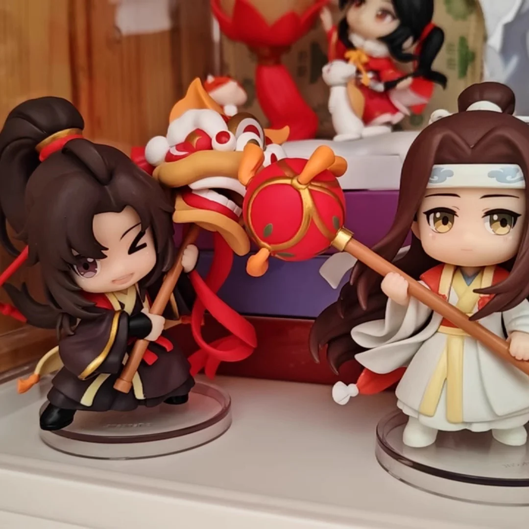 

9.3cm Mo Dao Zu Shi Wei Wuxian Lan Wangji Figure Collection Model Doll Anime Cosplay Toy Colletible Figurals Christmas Gift