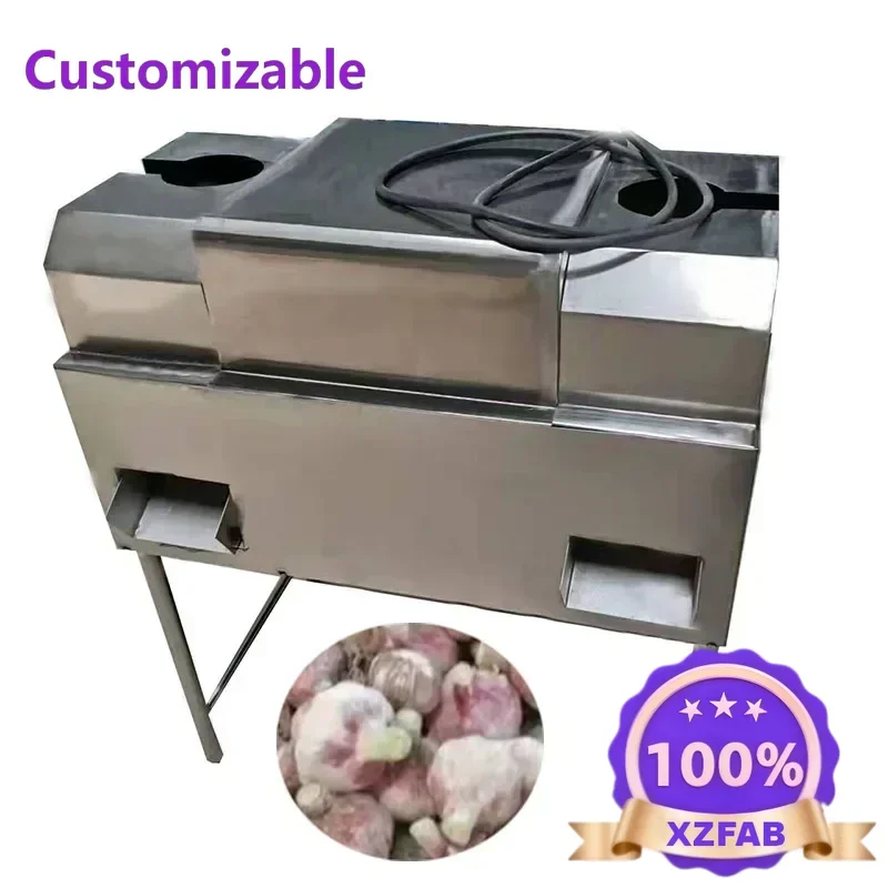Factory Direct 2026 High Quality Electric Garlic Stem And Root Cutter Garlic Root Removing Machine for sale Hot sales