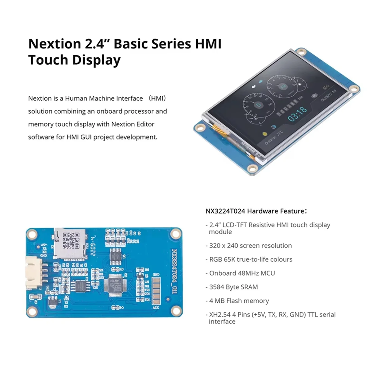 b43c-nx3224t024-24-インチ-hmi-タッチディスプレイ画面-tft-抵抗膜-lcd-基本シリーズモジュール-arduino-用-4-メートルフラッシュフルカラー