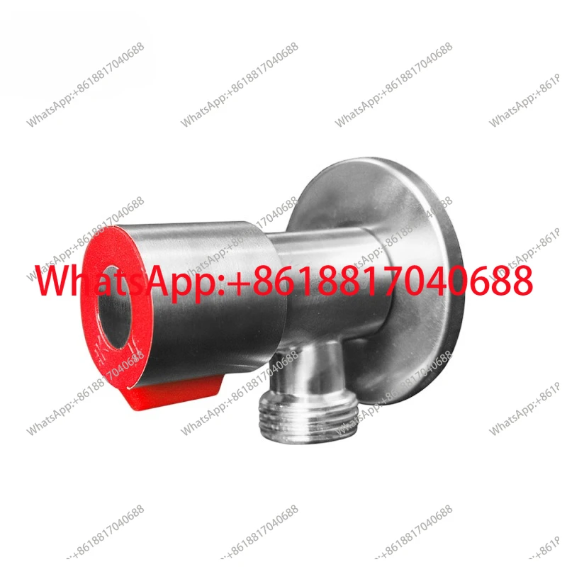 Household toilet water heater hot and cold water stainless steel triangle valve 304 thickened
