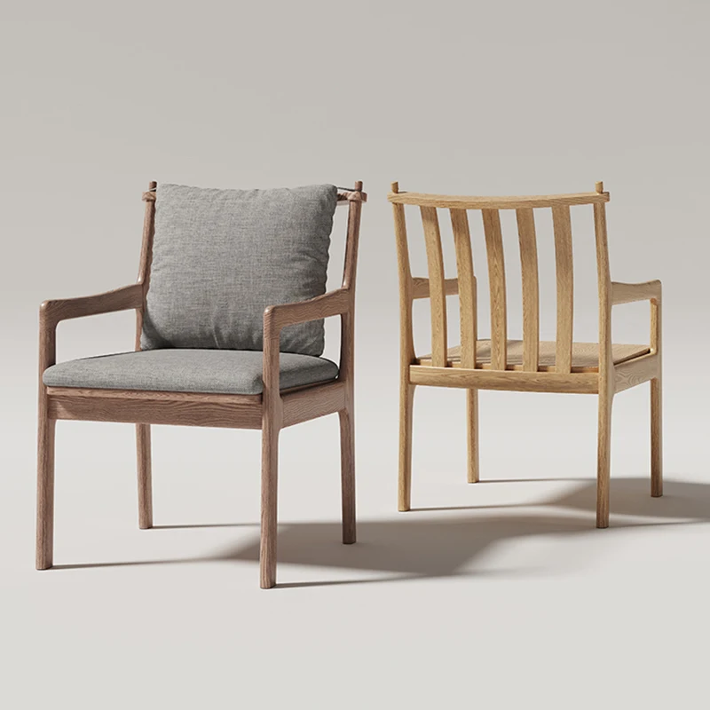 Sedie da soggiorno Beige in legno comode imbottiture di supporto per la schiena sedie da soggiorno da pranzo Sillones trasparenti Modernos mobili per la casa