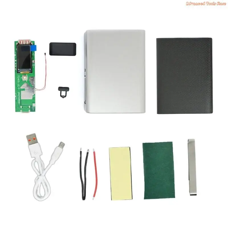 Quick 22.5W Module With Digital Display Double Interfaces Overload Protections 21700 Battery Chargers Module W91B