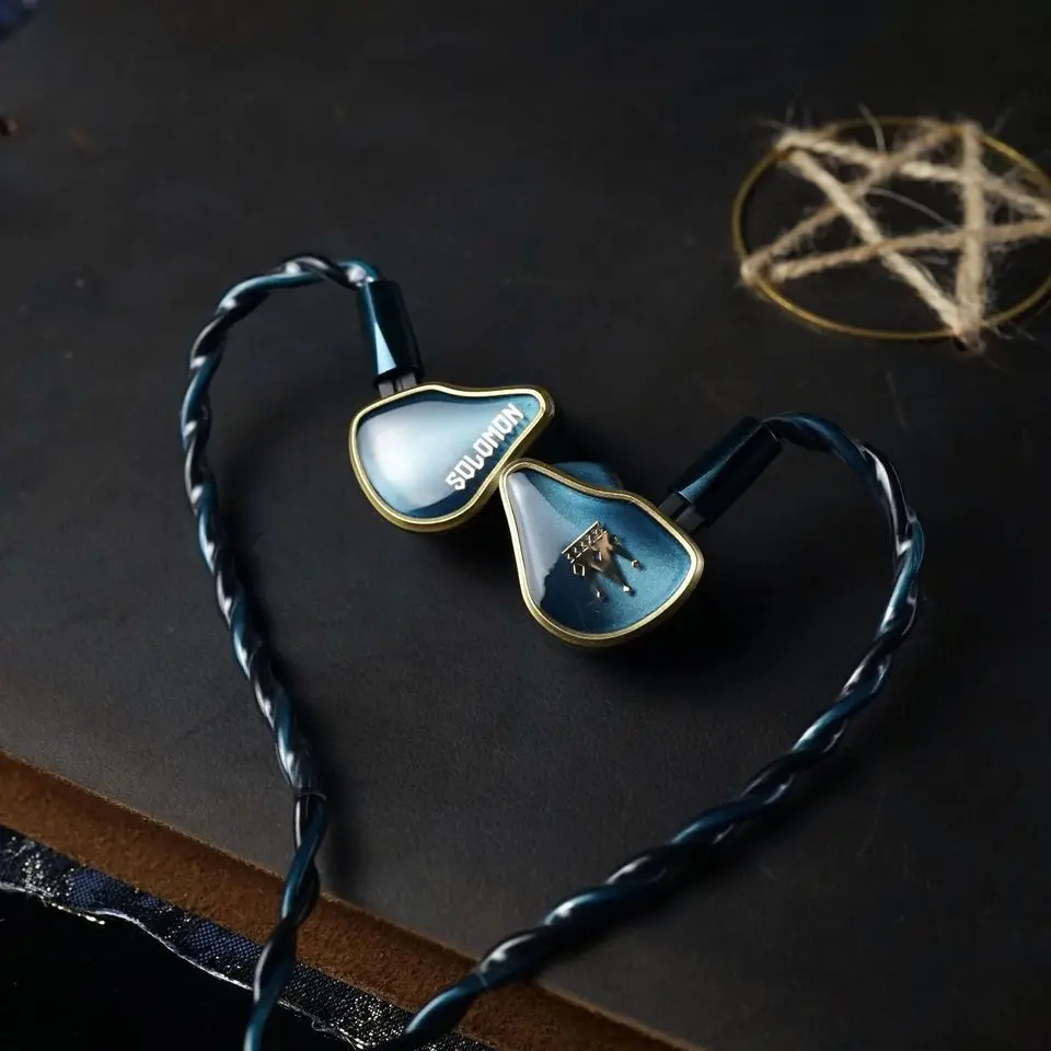 BGVP Solomon 9, наушники-вкладыши EST BCD IEM, гибридные мониторы с костной проводимостью, наушники-вкладыши с разъемом 4,4 мм