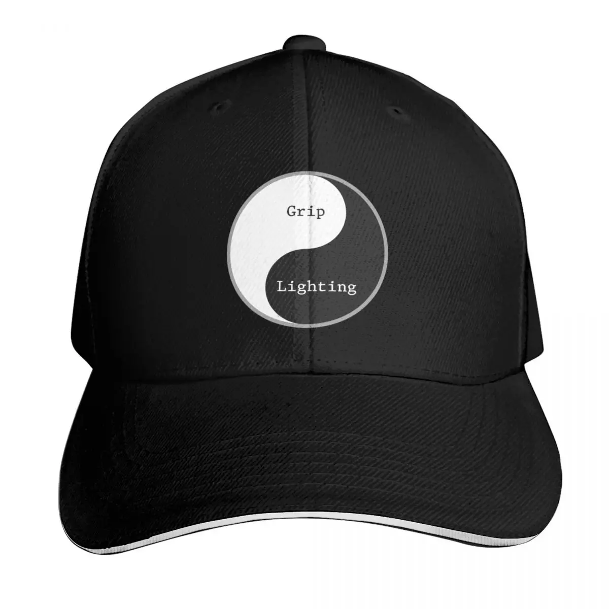 Grip and Lighting make the world visible. Baseball Cap Summer Beach Travel Streetwear Hip Hop Trendy Vintage Retro Embroidered