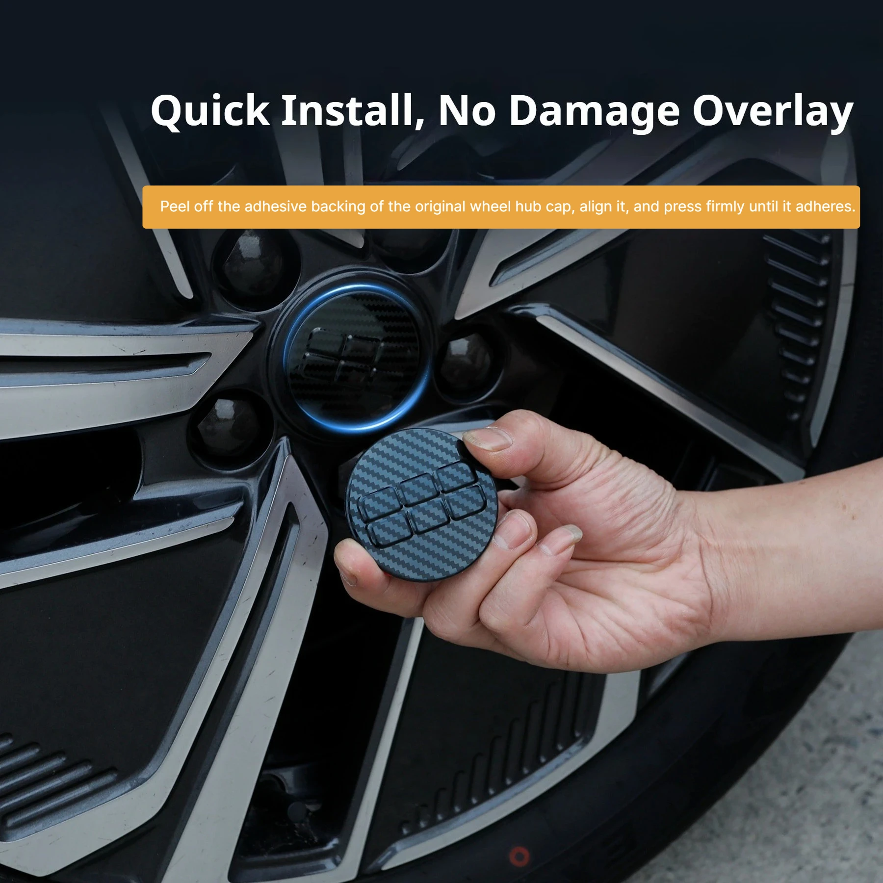 For Geely Starray EM‑i EX5 EM‑i 2025 2026 Wheel Hub Logo Sticker Center Hub Cap Wheel Cover Exterior Auto Accessories