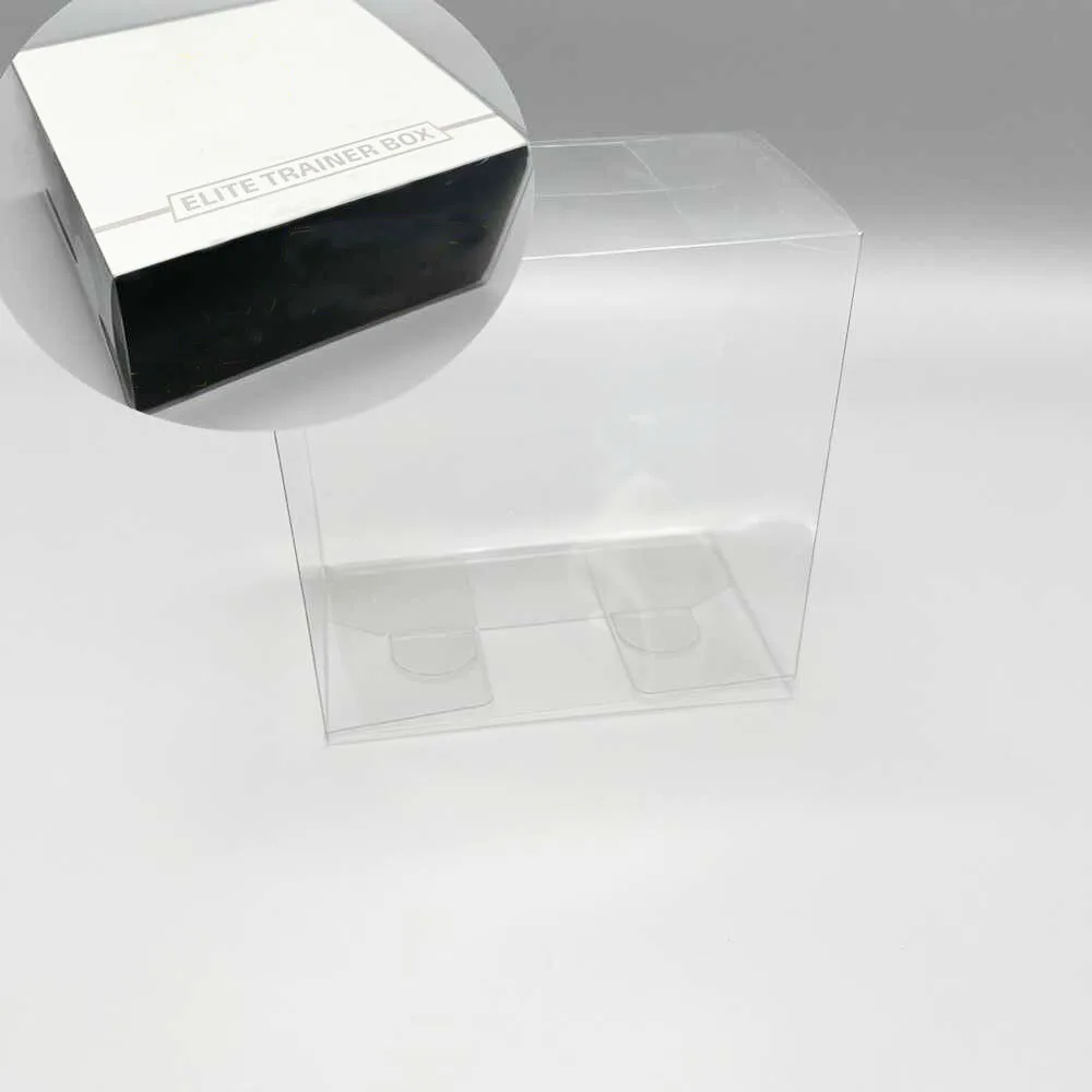 1 caja protectora para Pokemon TCG Celebration Elite Trainer Box ETB 25 ° aniversario solo EE. UU. Estuche de exposición transparente caja de colección