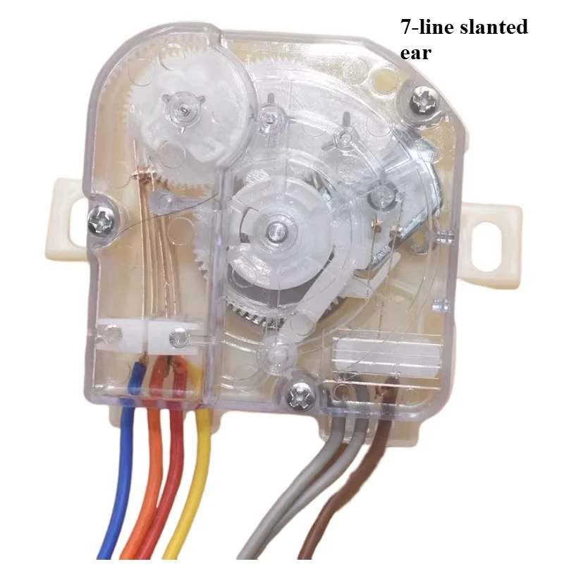 7-Wire Angled Terminal Washing Machine Timer Switch DXT15 3.5A 250V