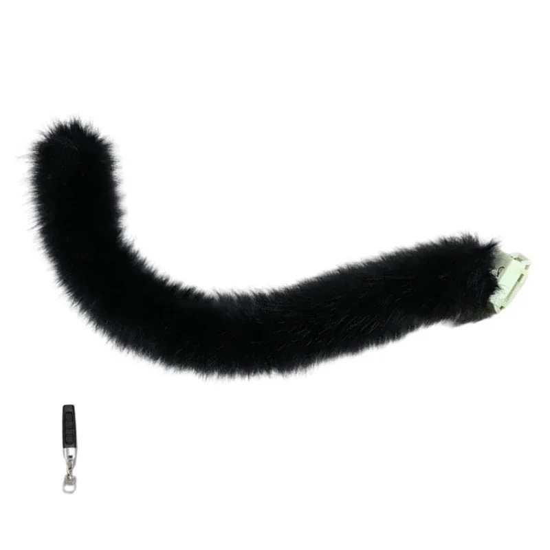 Halloween Cats Cosplays Costume Wolf Cats Tail Movable Electric Wolf Cats Foxes Tail