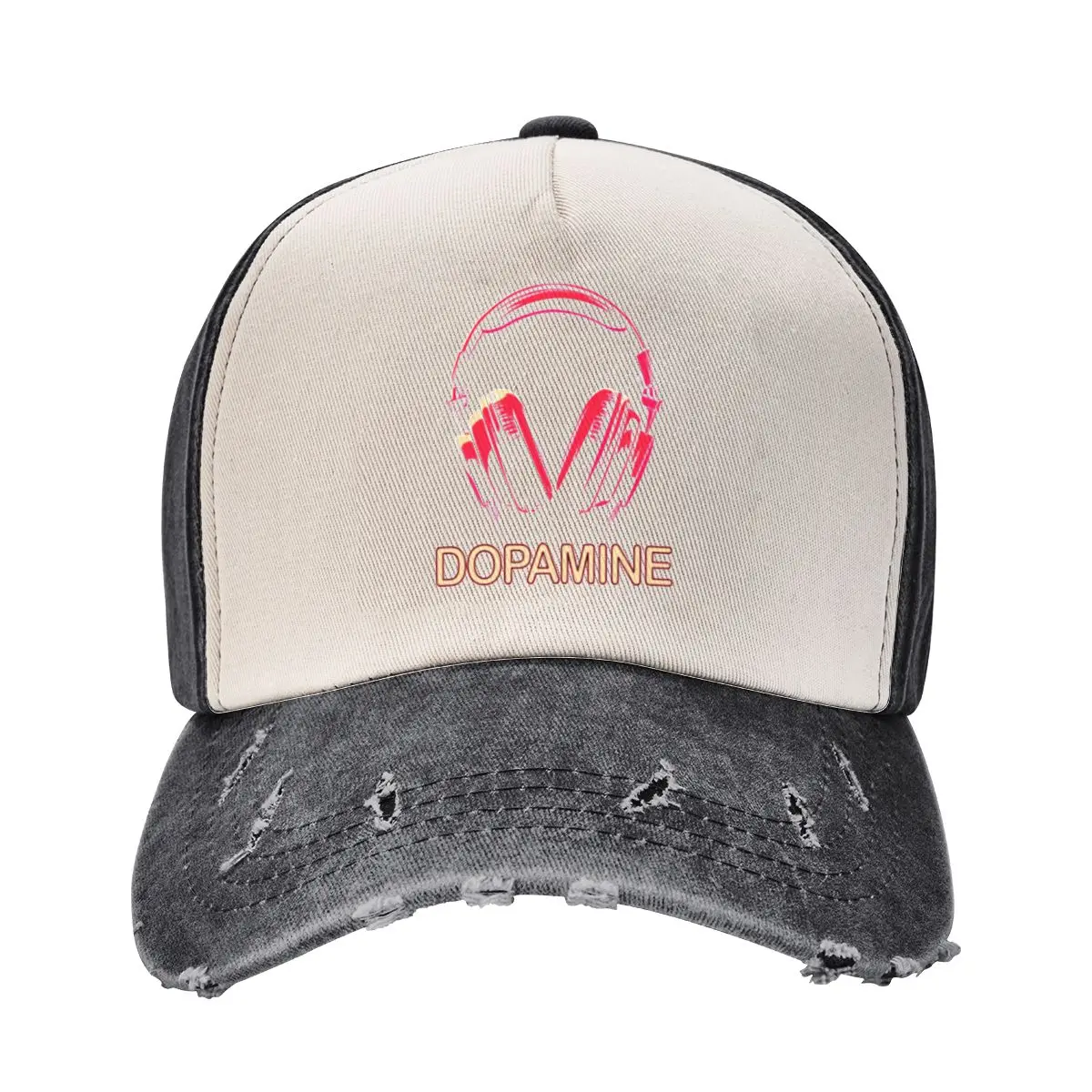 Dopamine music headphones dopamine booster Baseball Cap Golf Cap funny hat Female Men's