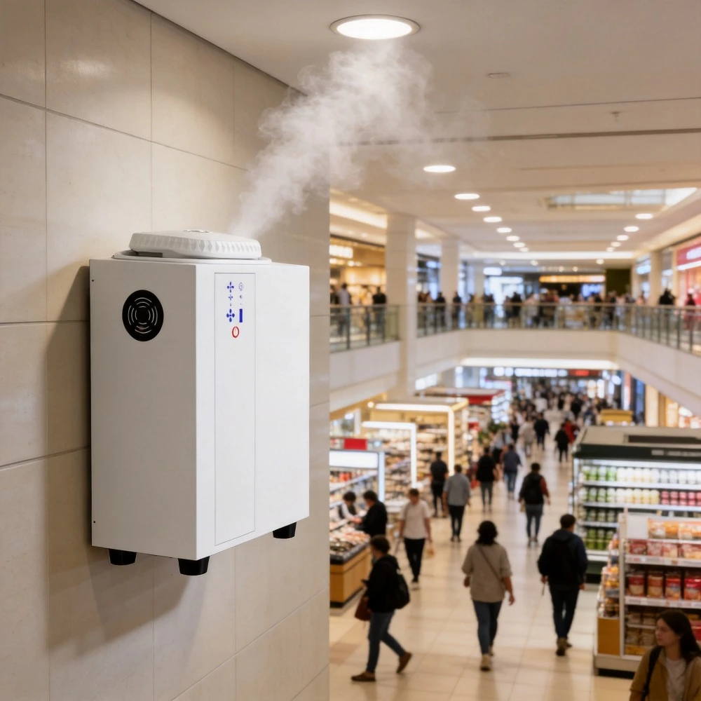 A300 Bluetooth HVAC Scent Diffuser Multi Purpose Aromatherapy Diffuser Fragrance Diffuser Machine for Home Office Hotel 100-240v