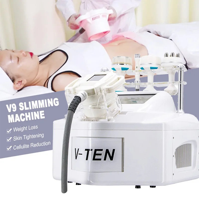 

New Professional V10 Body Contouring Cellulite Removal Weight Loss Vacuum Roller BodyShape Slimming Machine Cavitation Machine