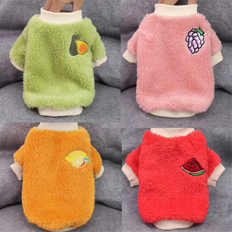 Pet Products Winter Pet Dog Clothes Warm Schnauzer Clothes for Sphinxes Small Dog Sweater Cute Clothes for Cat Yorkshire Terrier