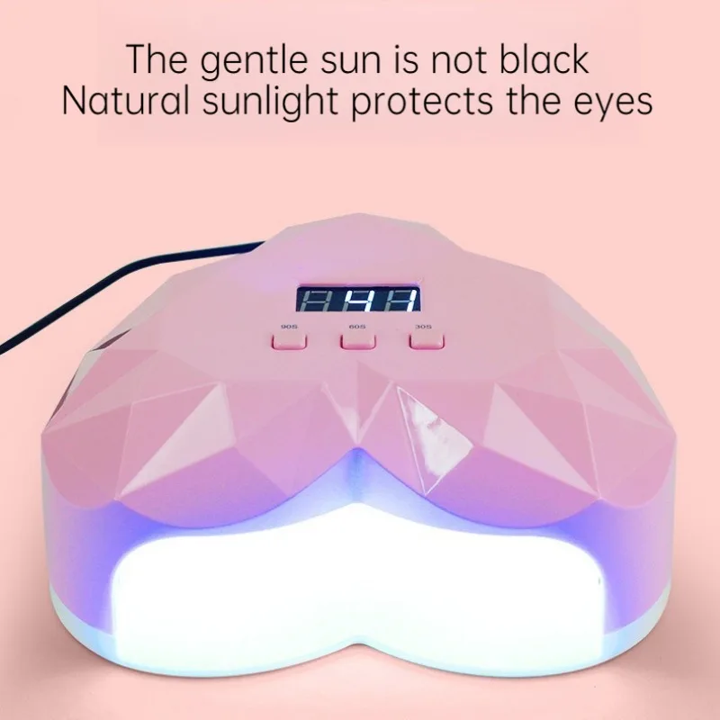 Nail Light Therapy Machine Quick Drying Baking Light Tool Baking Nail Polish Glue LED Lighting Dryer Quick Drying Love LightLamp