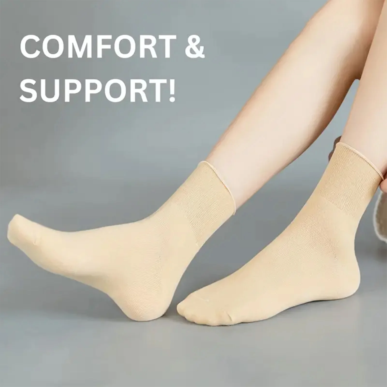 

Winter Solid Color Calf Socks Multi Color Design Breathable Soft Socks Suitable for Women and Girls