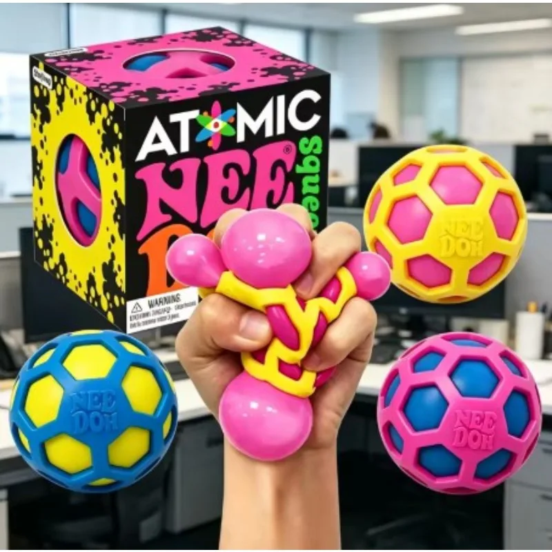 

New Hot NeeDoh Schylling Elastic Ball Stress Relief Pinching Toy for Students Adult Stress Relief Party Toys Suitable Gifts