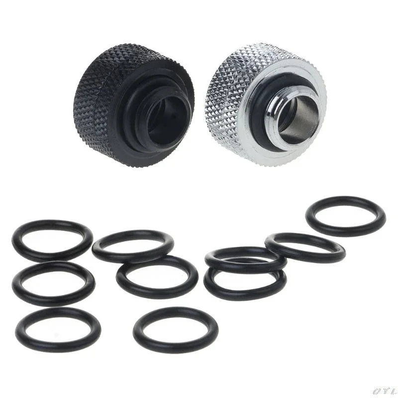 10pcs G1 / 4 Fil fil à eau refroidissement en silicone joint joint joint d'eau refroidisseur PC accessoires L29k