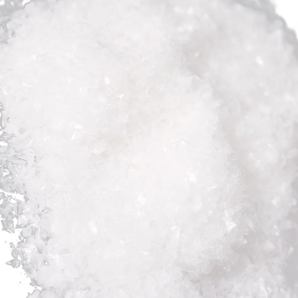 

Artificial Snowflake Supply Christmas Decoration Powder Autumn for Kitchen Decorative Decorations Fake Xmas Floor