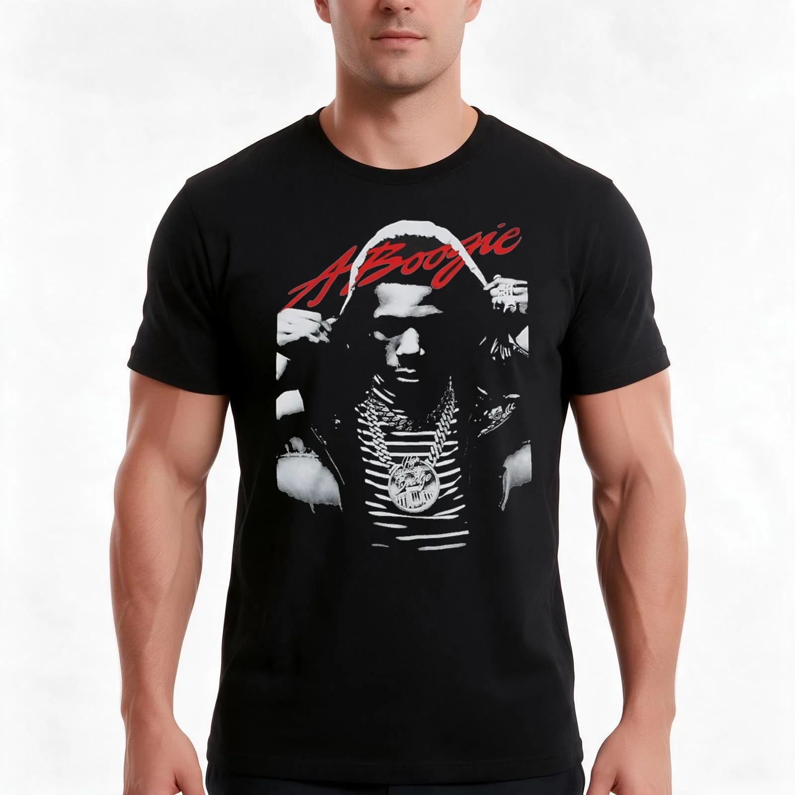 EXCLUSIVE Best Selling A Boogie Wit Da T-Shirt, Summer Casual Cotton Tee, Oversized Streetwear Tops, Vintage Graphic Print
