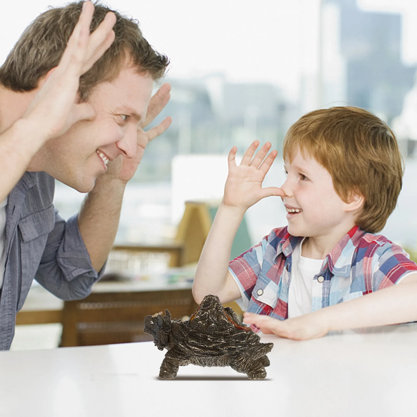 

Plastic Xuan Wu Mythological Creature Plaything for Kids Traditional Chinese Tool Realistic Three Dimensional