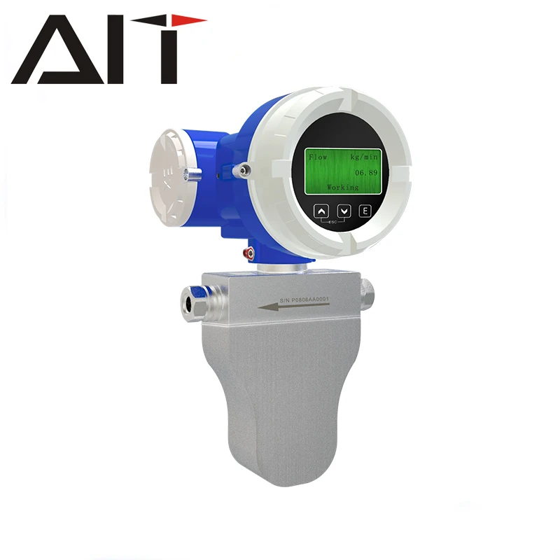 Coriolis Mass Flowmeter For Liquid Gas Water Oil Chemical Food Industry