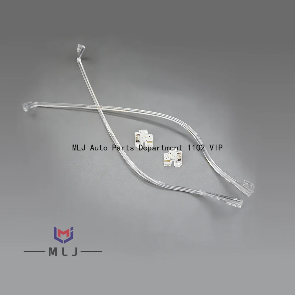 

Акриловые трубки для Honda Vezel HR-V 2019-2021: белые светодиодные направляющие линзы для фар DRL, замена автомобильных аксессуаров