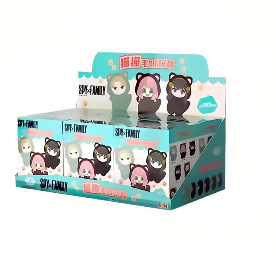 EAKI Spy X Family Pluche Pop Blind Box Sleutelhanger Tas Hanger Anime Accessoire Verzamelbaar Decoratie Voor Volwassenen