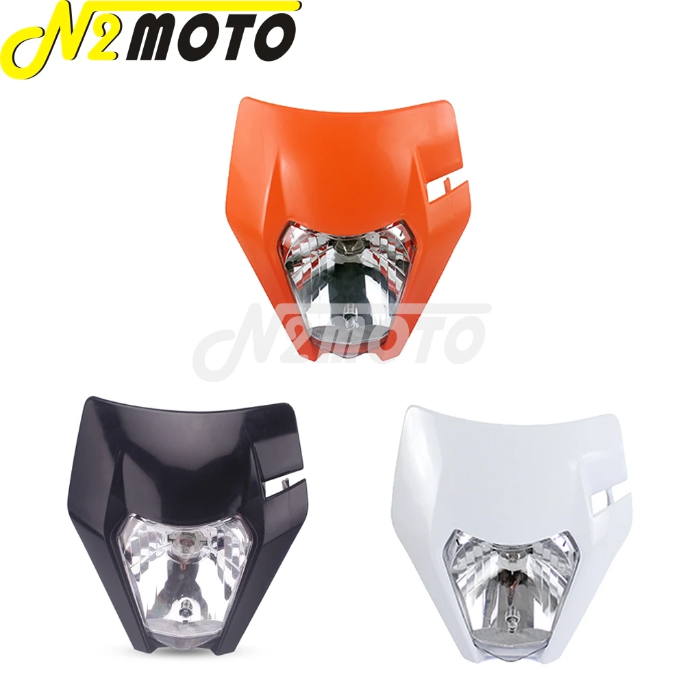 Motocross Headlight Enduro Headlamp Hi Lo Beam Dirt Bike Front Light For KTM SX SXF EXC XC XCF XCW 250 300 450 530 Six Days TPI