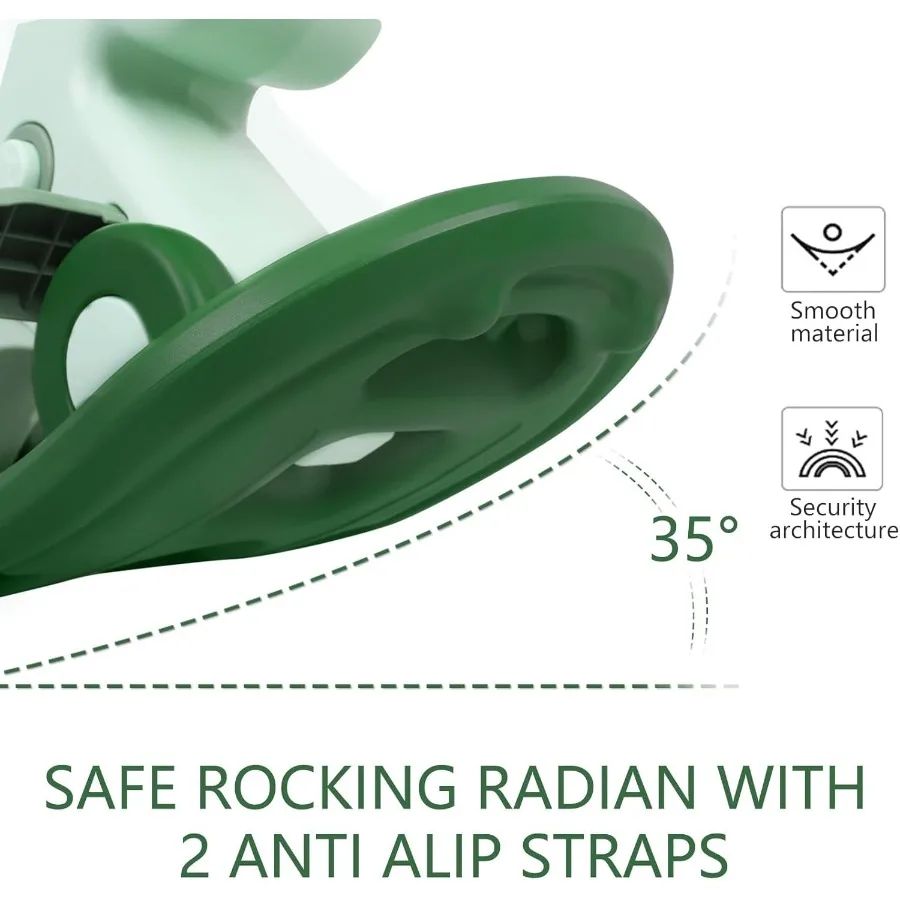 ม้าโยก 4 in 1 สำหรับเด็กวัยเตาะแตะ 1-3 ปี ของเล่นโยกเด็ก ของขวัญวันเกิดสุดสนุกสำหรับเด็กอายุ 1 ปีขึ้นไป ของเล่นขี่พร้อมที่ทรงตัวแบบถอดได้