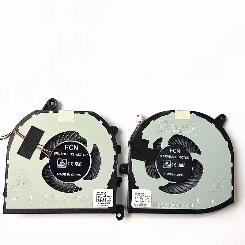 Novo ventilador de CPU para DELL, Dell Precision 5530, M5530, M5540, XPS 15, 9570, 7590, P56F, 008YYY9, 0TK9J1