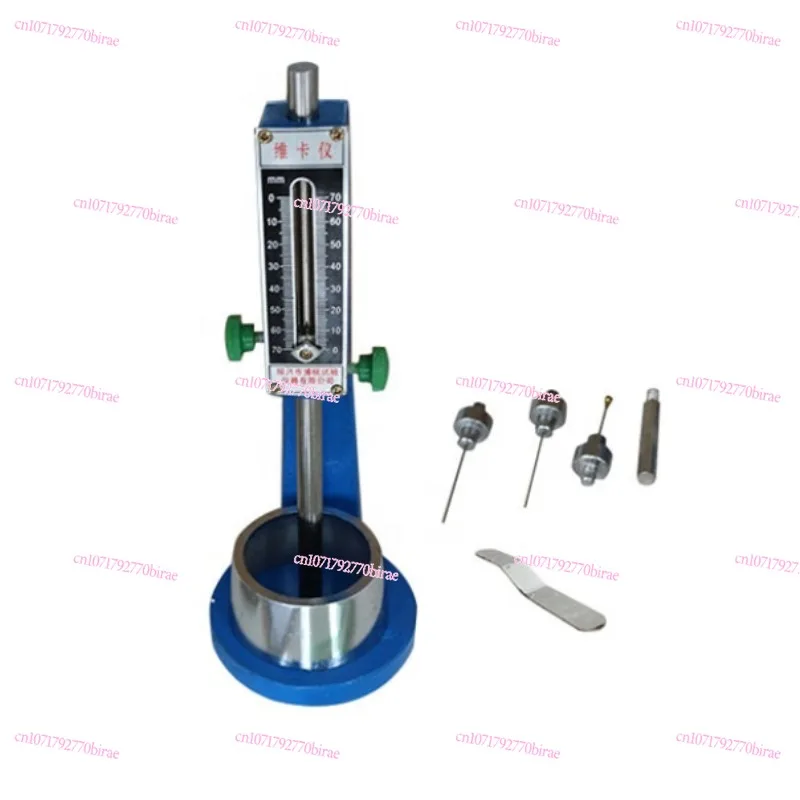 New Standard Cement Consistency Setting Time Tester Vicat Instrument Initial  Final Setting Needle Circular Mold