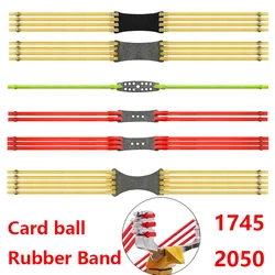 Strong Slingshot Card Ball Rubber Band Natural Latex Rubber Tube Belt Catapult Shooting Elastic High Elastic Tube Tension Belt